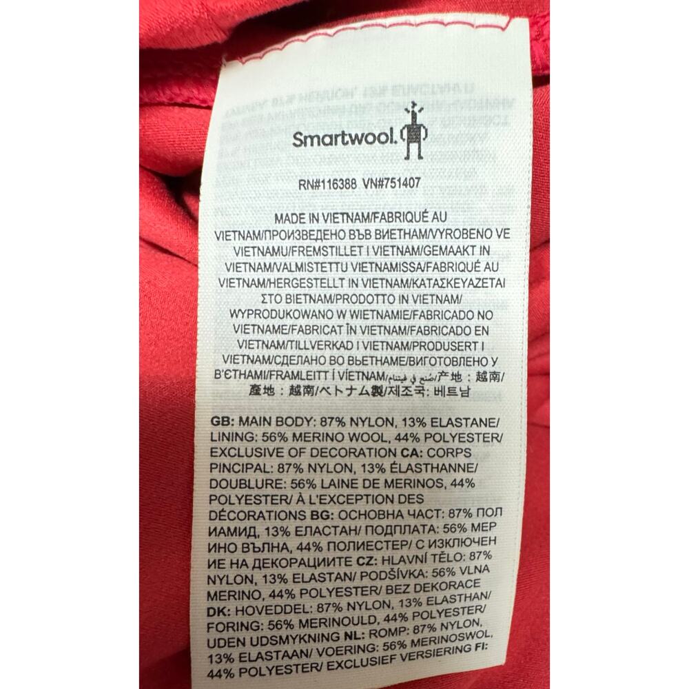 Smartwool Active Tank Dress Merino Wool SW016944 Pink Size M Peekaboo Back. - Picture 8 of 9